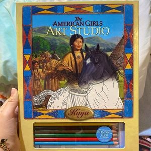 Vintage American Girl Doll Coloring Book